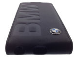 Кожаный чехол BMW для iPhone 5C Logo Signature Flip Black, артикул J5200000059