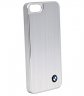 Крышка-чехол BMW для iPhone 5/5S Hard Brushed Aluminium Silver