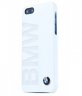 Кожаный чехол-крышка BMW для iPhone 5/5S Logo Signature Hard White