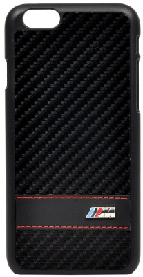 Крышка-чехол BMW для iPhone 6 M-Collection Hard Carbon Effect Black