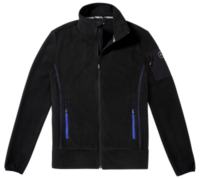 Мужская флисовая куртка Mercedes Men's Fleece Jacket, Black