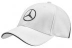 Бейсболка унисекс Mercedes-Benz Unisex Сap, Golf Selection, White