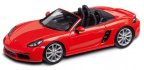 Модель автомобиля Porsche 718 Boxster S (982), lavaorange, 1:43