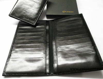 Портмоне Lexus Leather Wallet, Black