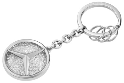 Брелок Mercedes-Benz Key Ring, Saint-Tropez, Silver / White
