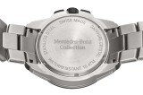 Мужские наручные часы Mercedes-Benz Men’s Motorsport Chronograph Watch, Silver / Black / Petronas Green, артикул B67995261