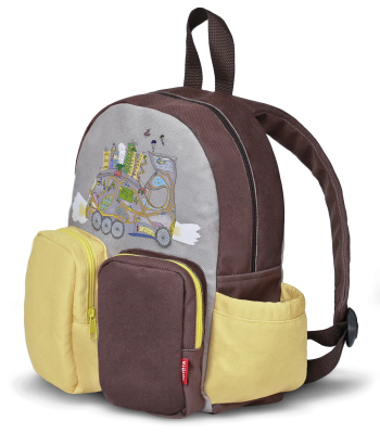 Детский рюкзак Toyota Kids Backpack, Grey-Brown-Yellow