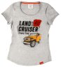 Женская футболка Toyota Land Cruiser 40, Ladies T-Shirt, Grey