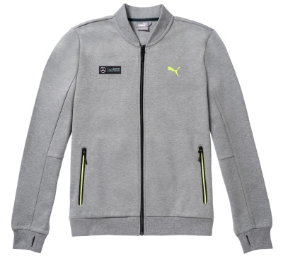 Мужская толстовка Mercedes AMG Petronas Men's Sweat Jacket, Grey