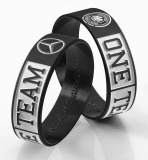 Браслет Mercedes Unisex Wristband, ONE TEAM, артикул B66958213