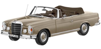 Модель Mercedes-Benz 280 SE Cabriolet, W 111, 1968-1971, Sand Beige, 1:18 Scale