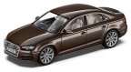 Модель автомобиля Audi A4, Argus Brown, Scale 1:43