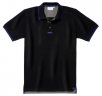 Мужская футболка поло Mercedes-Benz Men's Polo Shirt, Black / Royal Blue
