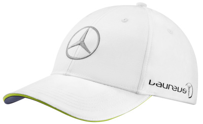 Бейсболка унисекс Mercedes Unisex Cap, Laureus, White