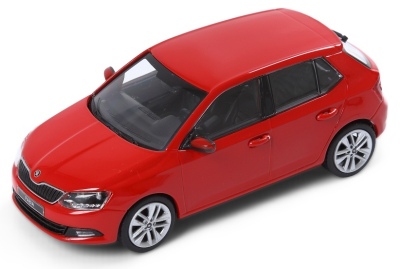 Модель автомобиля Skoda Fabia, Corrida Red, 1:43 scale