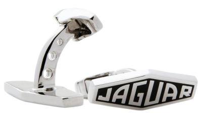Запонки Jaguar Bar Cufflinks Black