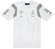 Мужская футболка Mercedes Men's T-shirt, F1 Driver, White