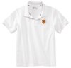 Детская футболка поло Porsche Logo Boy's Polo Shirt, White