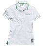 Женское поло Porsche Women’s Polo Shirt, RS 2.7 Collection, White - Viper green