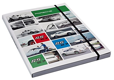 Записная книжка Porsche Notebook DIN A4, RS 2.7 Collection