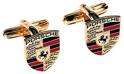 Запонки с гербом Porsche Crest Cuff links