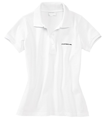 Женское поло Porsche Women's Polo Shirt, Pure White