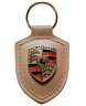 Брелок для ключей с гербом Porsche Crest Keyring, Beige