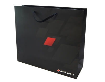 Бумажный подарочный пакет Audi Sport Paper bag, Size S