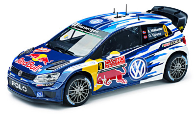 Модель автомобиля Volkswagen Polo R WRC, 1:18, Mikkelsen/Floene