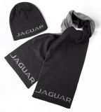 Набор из шарфа и шапки Jaguar Hat & Scarf Set, артикул JBGF347BKA