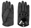 Мужские кожаные водительские перчатки Jaguar XKSS Men's Driving Gloves, Black