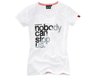 Женская футболка Mini Ladies' T-Shirt, Unstoppable, White