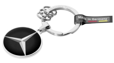 Брелок Mercedes-Benz Key Ring, Los Angeles, silver / black