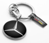 Брелок Mercedes-Benz Key Ring, Los Angeles, silver / black, артикул B66955005