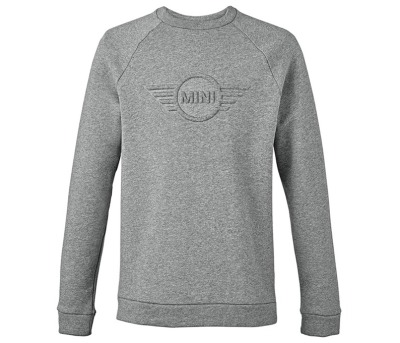 Мужской джемпер MINI Men's Sweatshirt Wing Logo 3D, Grey