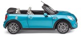 Модель автомобиля MINI Cabrio (F57), Electric Blue, Scale 1:18, артикул 80432405584