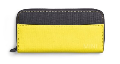 Мини кошелек MINI Wallet Colour Block, Grey/Lemon