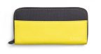 Мини кошелек MINI Wallet Colour Block, Grey/Lemon