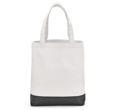 Хозяйственная сумка-шоппер MINI Shopper Colour Block, White/Black