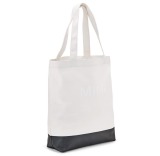Хозяйственная сумка-шоппер MINI Shopper Colour Block, White/Black, артикул 80222445667