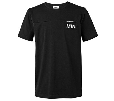 Мужская футболка MINI Men's T-Shirt, Wordmark Pocket, Black