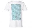 Мужская футболка MINI Men's T-Shirt Signet, White/Aqua