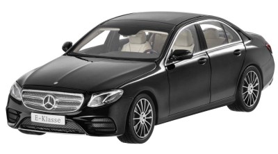 Модель Mercedes-Benz E-Class (W213), AMG Line, Obsidian Black, 1:18 Scale