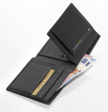 Кожаная кредитница Mercedes-Benz Credit Card Case (9 cards), Black, артикул B66951353