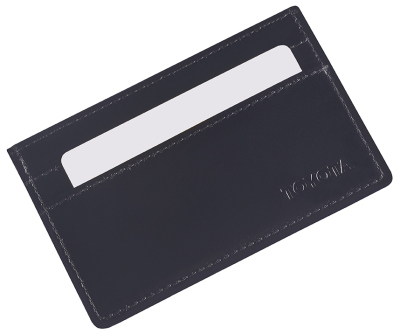 Кожаный футляр для кредитных карт Toyota Leather Credit Card Case, Weekend, Black