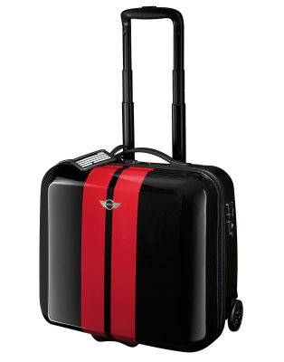 Чемодан на колесиках Mini Pilot Trolley, Black and Red