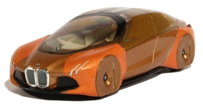 Модель автомобиля BMW Vision Next 100, Bronze, Scale 1:43