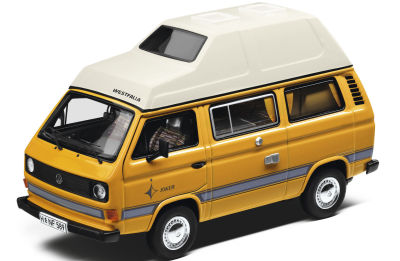 Модель автомобиля Volkswagen T3 Camper (1979), Scale 1:43