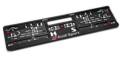 Пластиковая рамка под номер Audi Sport Number plate holder