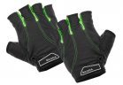 Велоперчатки Skoda Cycling Gloves, Black/Green